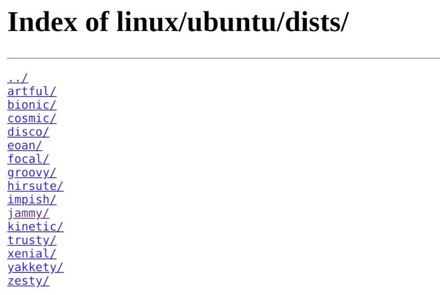그림 3. 리눅스 배포판 이름 화면