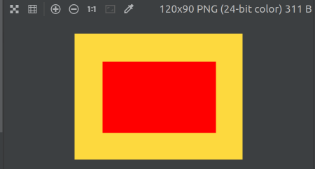 그림 2. Python Pillow rectangle 색칠 방법(rectangle)