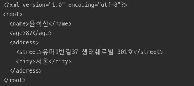 그림 3. Python 딕셔너리 XML 변환: xmltodict 모듈을 사용하여 변환